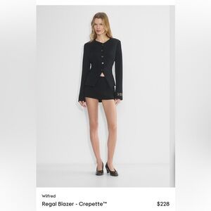 Wilfred Black Regal Blazer